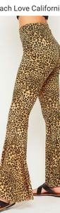 Leopard print Bell Bottom Pants